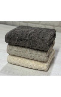 Полотенце LUZZ MIC-3 СUBUK (50*90) 3 шт кофейный Полотенце LUZZ MIC-3 СUBUK (50*90) 3 шт кофейный