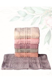 Полотенце EFOR HAZAL 6 шт хлопок (50*90)