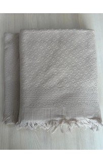 Набор полотенец TROPICAL из 2-х пред (50*90;70*140) серый GRI