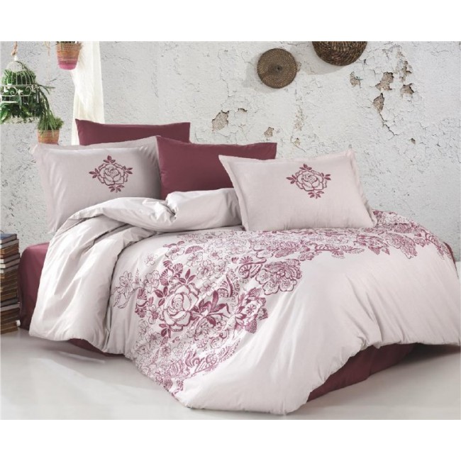 КПБ Clasy Ranforce (MANDORA DUSTY ROSE) евро