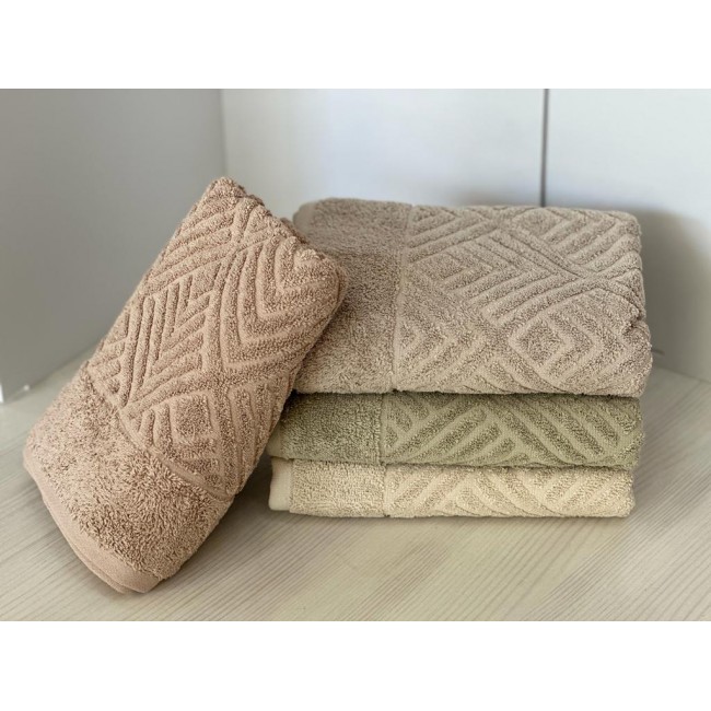 Полотенце LUZZ NOVELLA 4 шт хлопок (50*90)