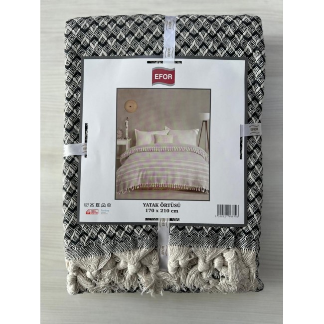 Покрывало EFOR SOTY (170*210) черный