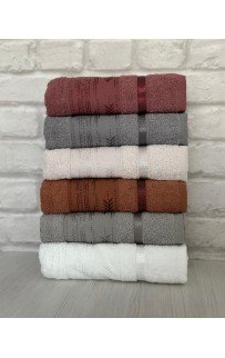 Полотенце EFOR BASAK 6 шт хлопок (70*140)