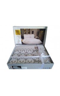 Покрывало EFOR SONIL BUKET 240*260 с наволочками (60*80) серый