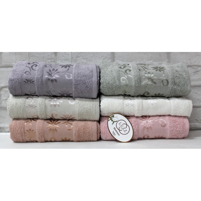 Полотенце LUZZ PAPATYA (50*90) 6 шт