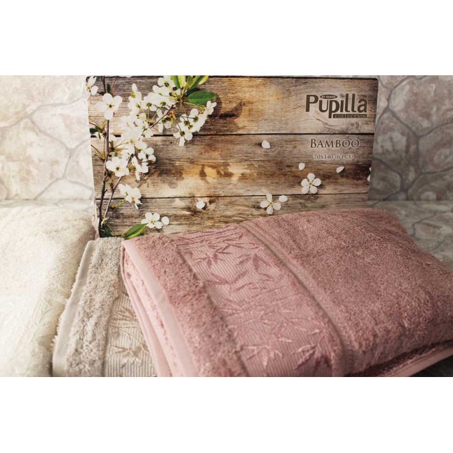 Полотенце Pupilla SINGLE (6 шт.) бамбук (70*140) Полотенце Pupilla SINGLE (6 шт.) бамбук (70*140)