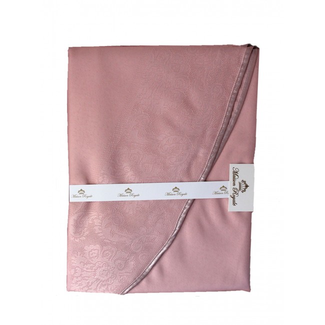 Скатерть EFOR DORE 160*300 прямоугольная пудровый PUDRA