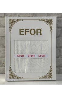Скатерть EFOR HAFSA 160*220 прямоугольная кремовый KREM