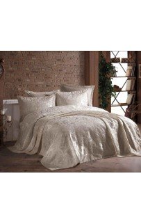 Покрывало EFOR (Gardines) с наволочками GUL 240*260 бежевый BEJ