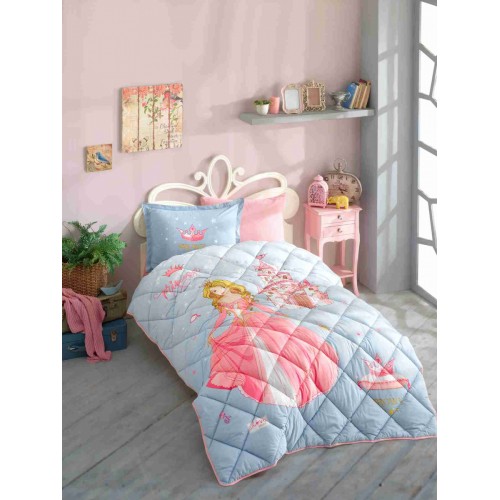 КПБ Clasy Ranforce (CROWN PEMBE) 1.5 (набор с одеялом)