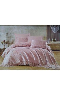 Покрывало Gardines ALINA 240*260 пудровый PUDRA