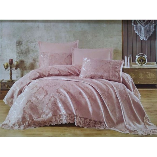 Покрывало Gardines ALINA 240*260 пудровый PUDRA