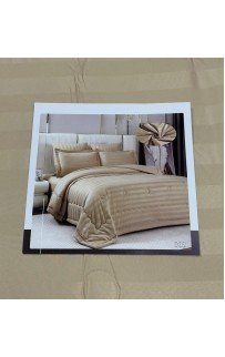 КПБ EFOR SATIN модель 2 с одеялом капучино евро КПБ EFOR SATIN модель 2 с одеялом капучино евро