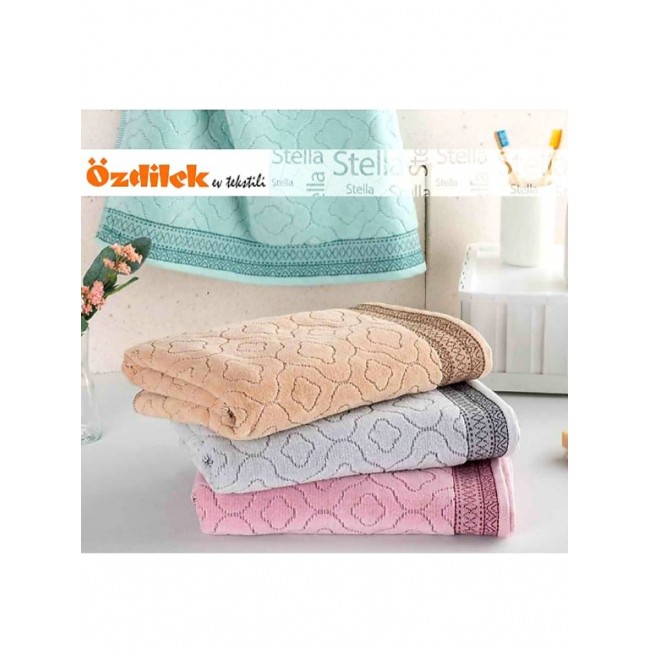 Полотенце OZDILEK STELLA (50*90) (6шт) бежевый