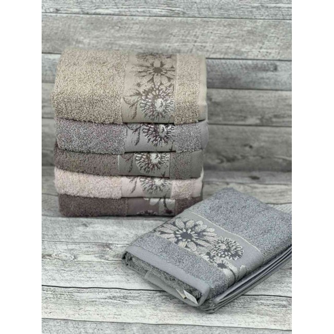 Полотенце Pupilla DAISY (6 шт.) хлопок (50*90)