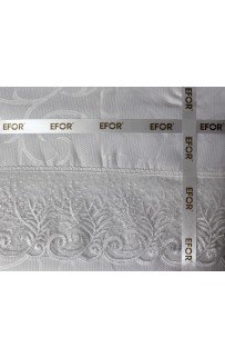 Скатерть EFOR MELISA 160*220 прямоугольная белый BEYAZ Скатерть EFOR MELISA 160*220 прямоугольная белый BEYAZ