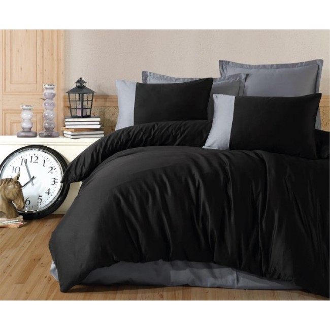 КПБ Clasy Ranforce (PURE BLACK) евро