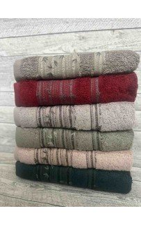 Полотенце Pupilla GOLDEN (6 шт.) бамбук (50*90)