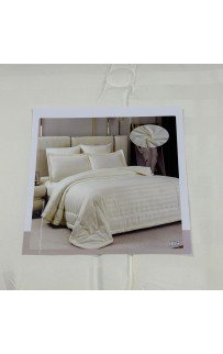 КПБ EFOR SATIN модель 2 с одеялом кремовый евро