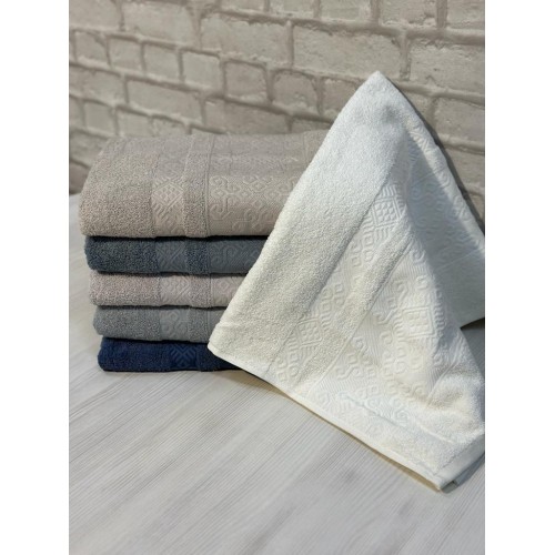 Полотенце LUZZ OTANTIK (50*90) 6 шт модель 1