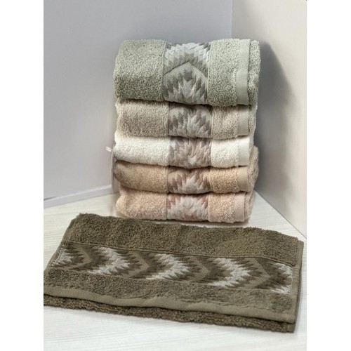 Полотенце KARACAN AZTEK 6 шт хлопок (70*135)