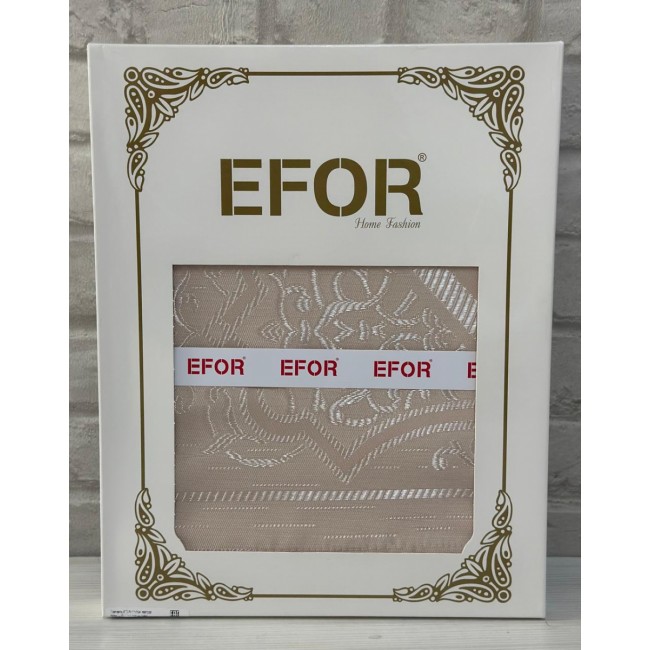 Скатерть EFOR HAFSA 160*220 прямоугольная капучино CAPI