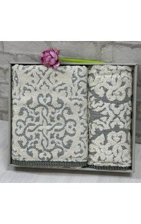 Набро полотенец EFOR из 2-х предметов (50*90.70*140) модель ALLADIN (зеленый) GREEN