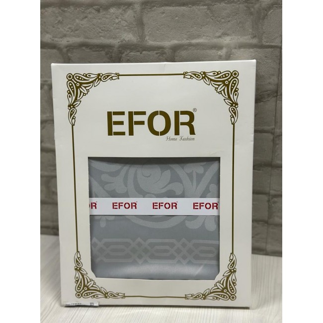 Скатерть EFOR SUDE 160*220 прямоугольная серый GRI