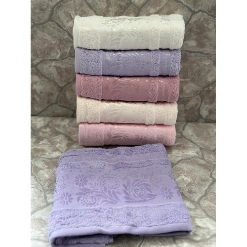 Полотенце LUZZ SARMASIK (70*140) 6 шт