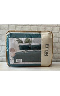 КПБ EFOR SATIN KREM/TURKUAZ с одеялом кремово-бирюзовый евро КПБ EFOR SATIN KREM/TURKUAZ с одеялом кремово-бирюзовый евро