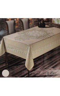 Скатерть EFOR ESILA 160*220 прямоугольная капучино