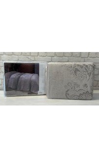 Покрывало PUPILLA VIOLET 180*240 махра/жаккард (хлопок) кофейный KAHVE Покрывало PUPILLA VIOLET 180*240 махра/жаккард (хлопок) кофейный KAHVE