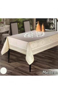 Скатерть EFOR MELTEM 160*220 прямоугольная кофейный