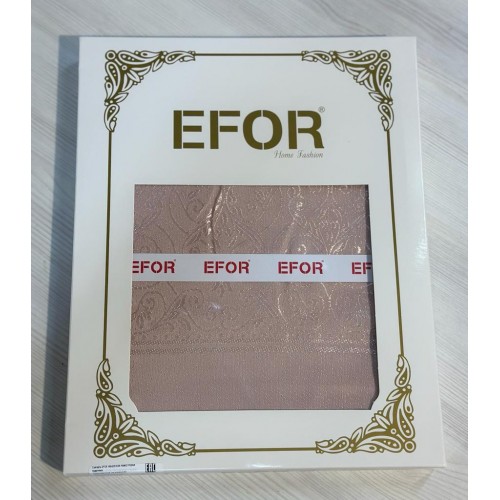 Скатерть EFOR 160x220 KDK PANO2 PUDRA пудровый