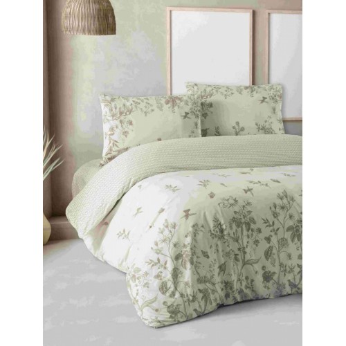 КПБ EFOR RANFORCE DOUBLE (GARDEN) 160*220 семейный