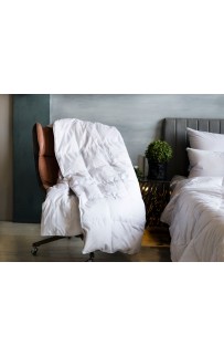 FDN-02232 Одеяло пуховое "ГРЕЙС" в 100% хлопке всесезонное 155x200, GERMAN GRASS