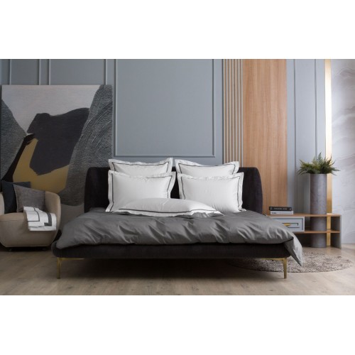 Наволочки с узкой отделкой Alpine Graphite Allure Grass 70х70 (2шт)