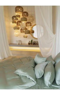 Простыня на резинке Olive Brilliant Grass 160х200х40