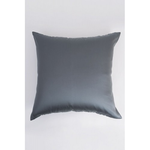 Наволочки тенсель "БРИЛЛИАНТ" серый 70x70 (2шт), GERMAN GRASS