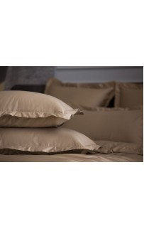 Простыня на резинке Caramel Beige Allure Grass 140х200?40