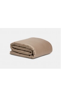 Постельное белье Caramel Beige Allure Grass Евро простыня на резинке