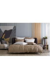Наволочки с широкой отделкой Alpine Caramel Beige Allure Grass 50х70 (2шт)