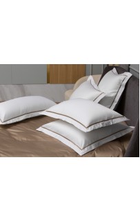 Наволочки с узкой отделкой Alpine Caramel Beige Allure Grass 50х90 (2шт)