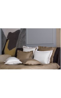 Наволочки с широкой отделкой Alpine Caramel Beige Allure Grass 50х90 (2шт)