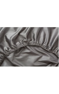 Простыня на резинке Graphite Allure Grass 160х200?40