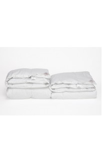 FD-1290 Одеяло пуховое "ВЕЙТ" в хлопковом сатине, всесезонное 200x200, GERMAN GRASS