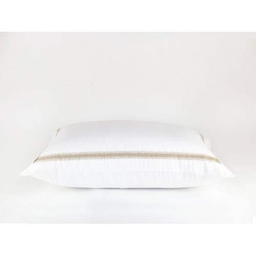 Наволочки "НОБИЛИС" белый с кружевом 50x70 (2шт), GERMAN GRASS