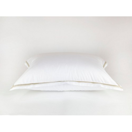 Наволочки "НОБИЛИС" белый с тонким кружевом 70x70 (2шт), GERMAN GRASS