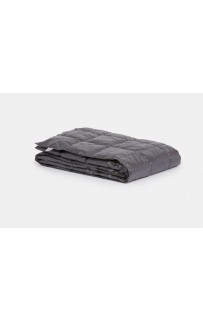 Дорожный плед – одеяло пуховый Travel Plaid Grass Graphite 140х200