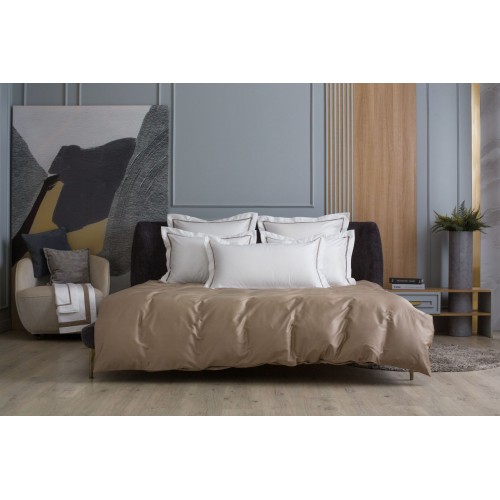 Наволочки с узкой отделкой Alpine Caramel Beige Allure Grass 50х90 (2шт)